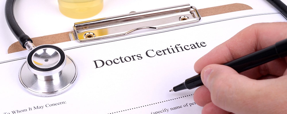 Medical Certificate Online
